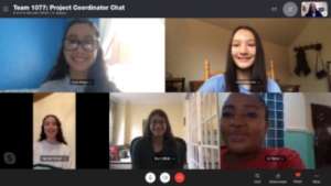 Meeting with our Project Coordinator
