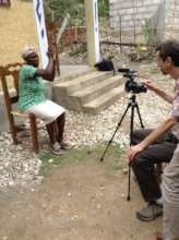 A beneficiary of a microcredit proyect