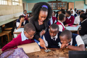 Foster STEM innovation in all Kenyan high schools