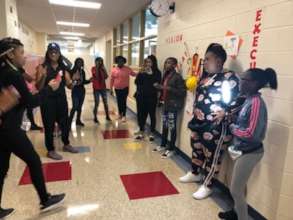 BGFS learners working on a production exercise