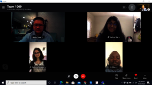 Meeting with our Project Coordinator