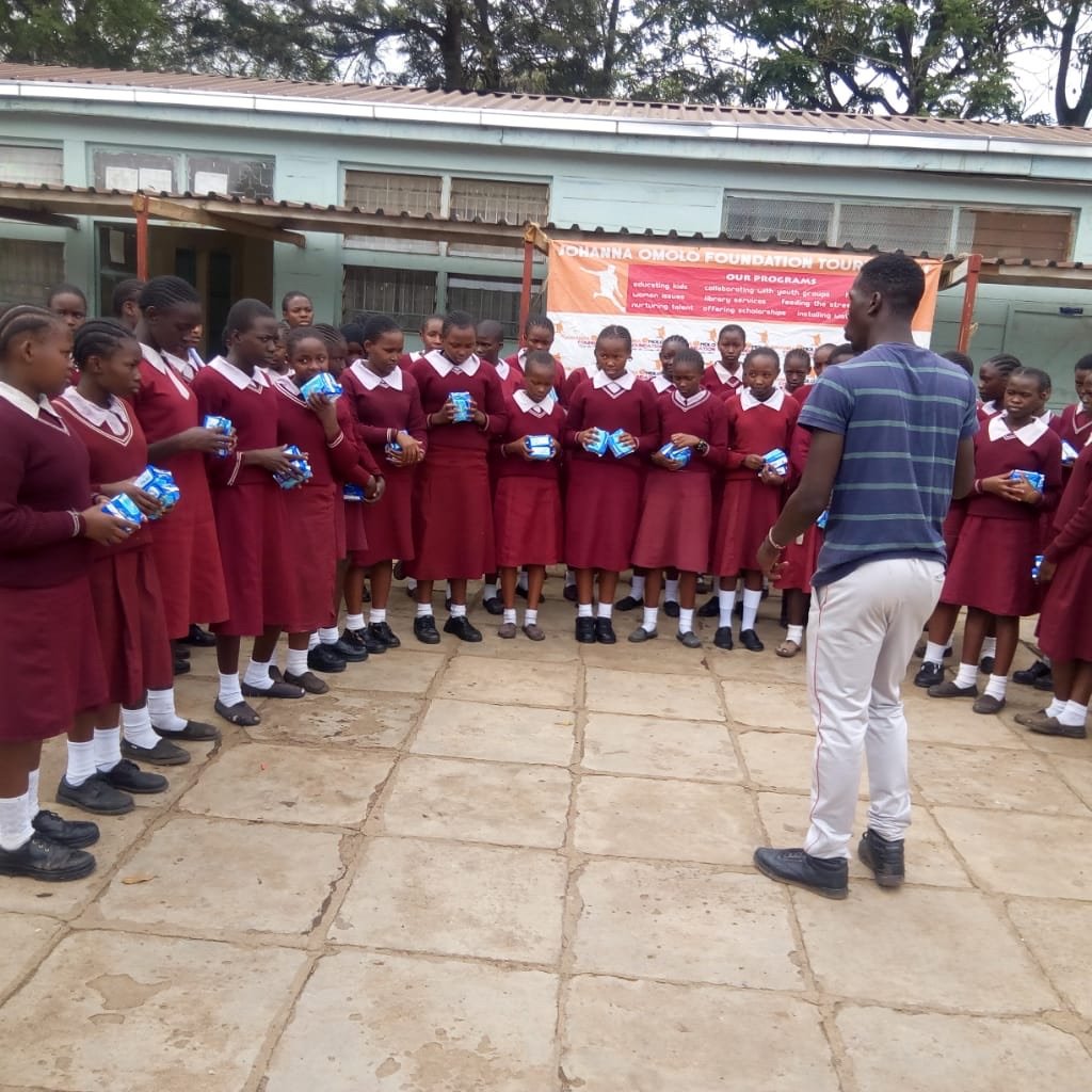 Menstrual Hygiene for Kenya women football league