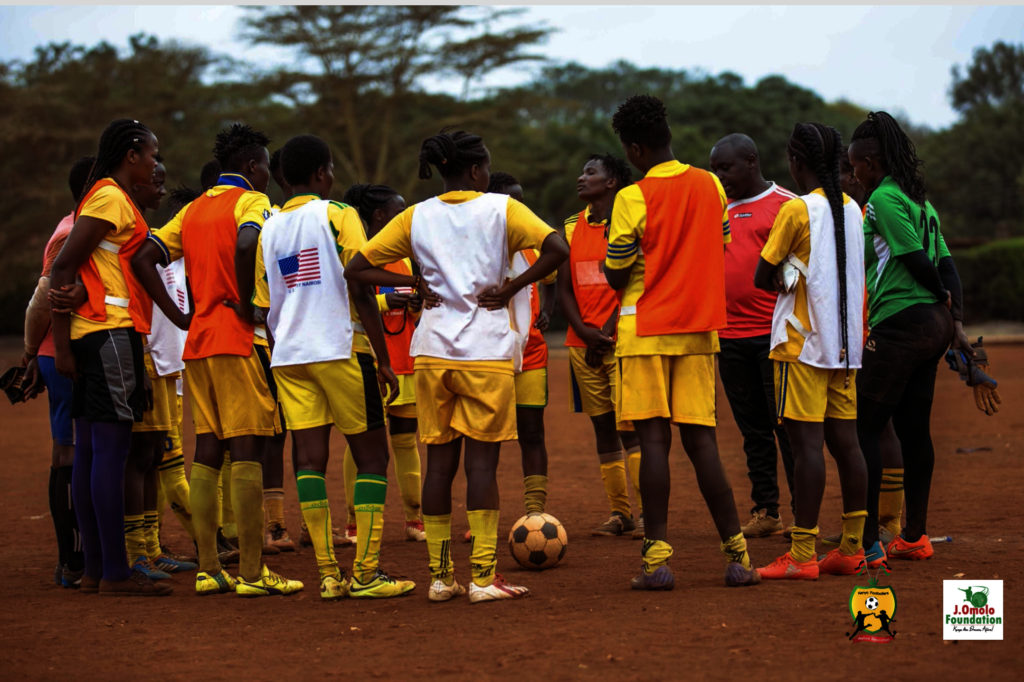 Menstrual Hygiene for Kenya women football league