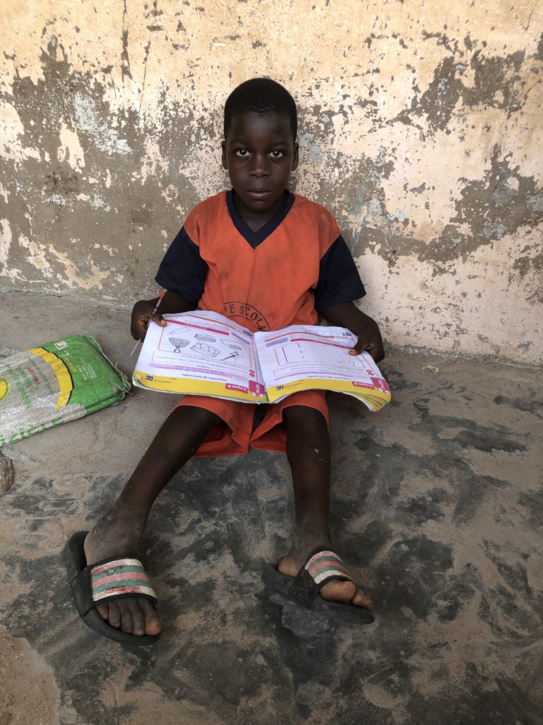 A school for children with no chance for education