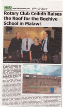 Rotary Club Fundraiser for Roof