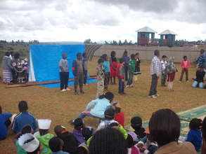 Parents enjoying the performance