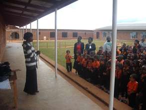 The last day of school - end of term assembly