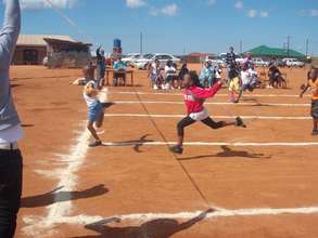 Students race to the finish line