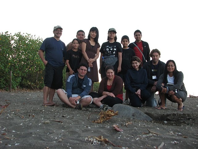So long from the group at Ostional Beach