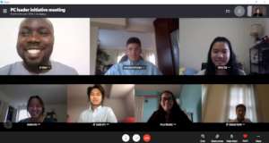 Meeting with our Project Coordinator