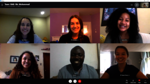 Meeting with our Project Coordinator