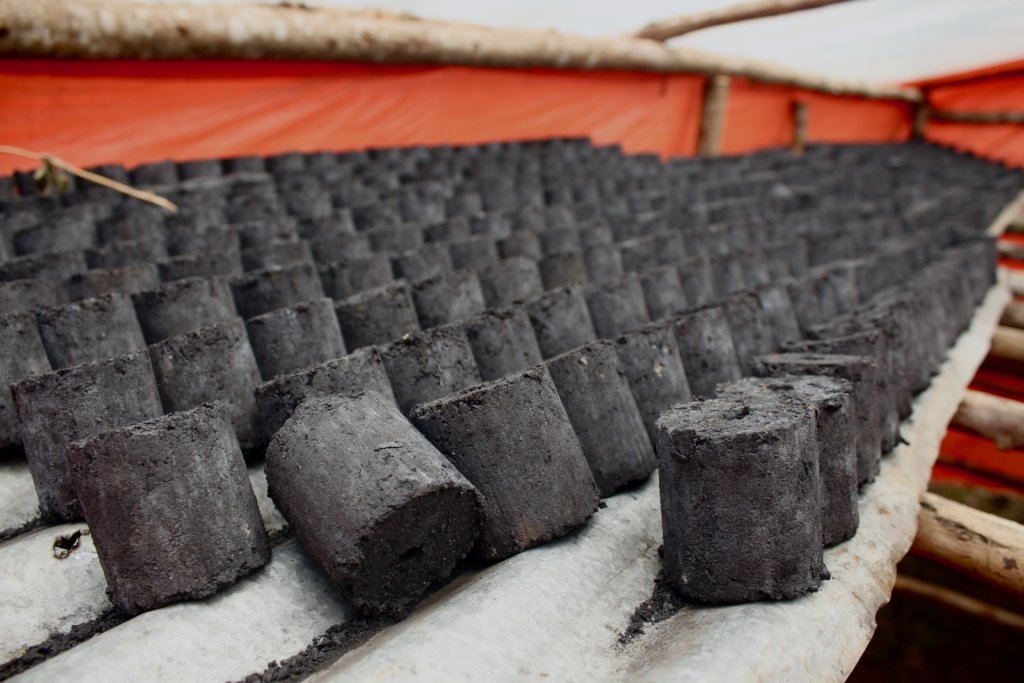 Briquettes for womens' income, health and climate