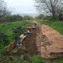 Preparing the main garden