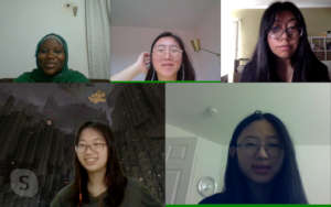 Meeting with our Project Coordinator