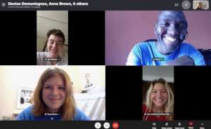 Meeting with our Project Coordinator