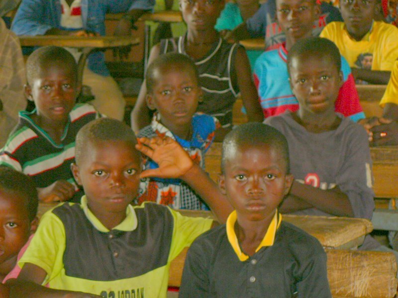 Build a school for a poor village of 3500 people