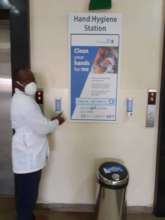 Hand hygiene station