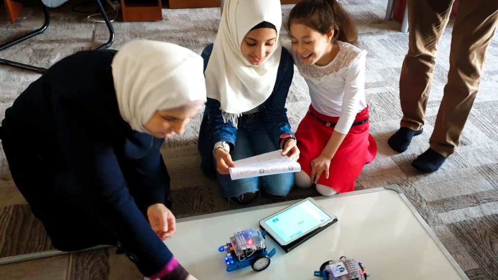 Digital education for Syrian refugee children