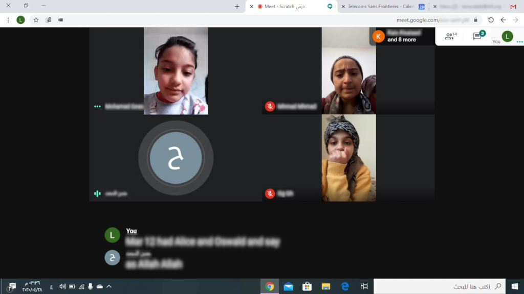 Digital education for Syrian refugee children