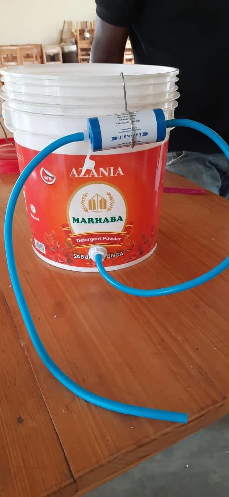 Give clean water filters to 105 vulnerables!