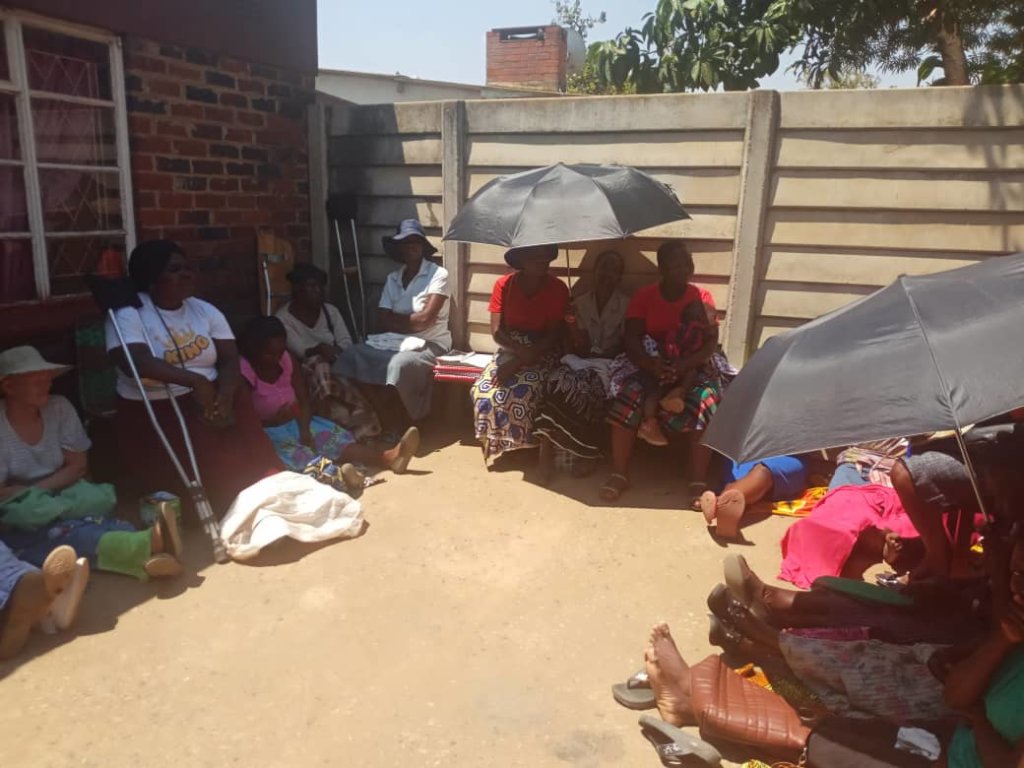To empower 500 disabled women in Zimbabwe