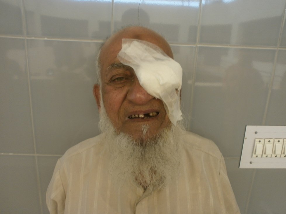 Happy once again after his surgery