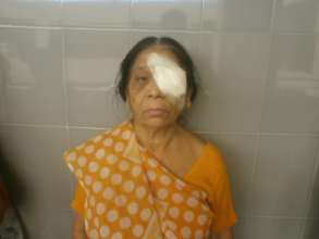 Shardaben can cook her meals again on her own