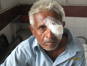 A case of successful cataract surgery
