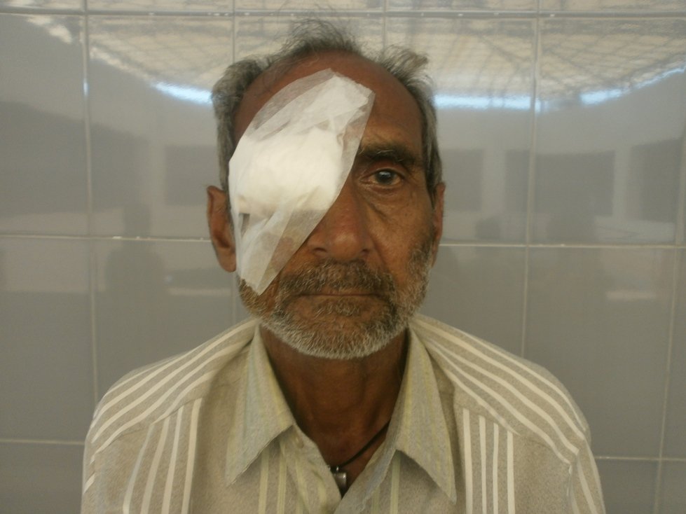 Grateful to donors for regaining eye sight