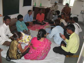 A team work with community support