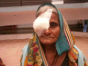 Amritaben is full of life of surgery