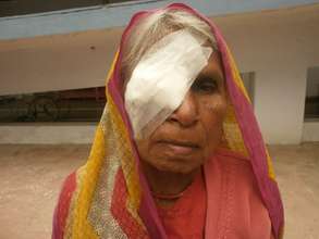 Dilkiben can see the world once again