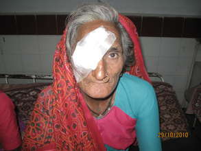 Beneficiary of Eye Surgery