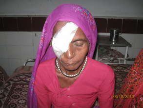 Beneficiary of Eye Surgery