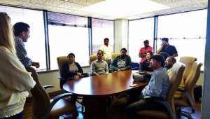 Dharma attending session at Okhlahoma University