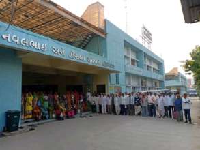 Satisfied and Happy Patients outside of hospital
