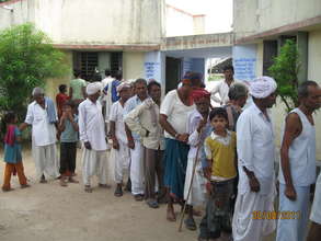 Outreach Camp - a regular feature of eye hospital