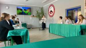 Oxford debate in one of the schools