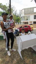 Help for displaced Venezuelan families in Colombia