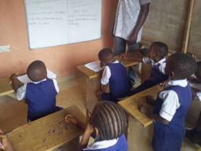 Children in classroom