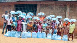 Happy people with our clean water