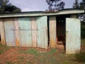 Awuoro Primary School's girls toilet.