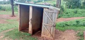 State of toilet at Ngulu-Kanyango Primary School
