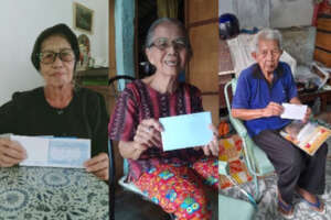 A joyful Eid for the elderly survivors