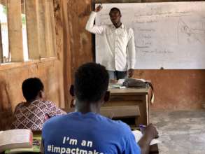 Students being taught Science