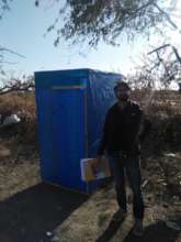 ARTS Foundation is providing temporary latrines