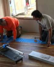 Volunteers Lending a Helping Hand