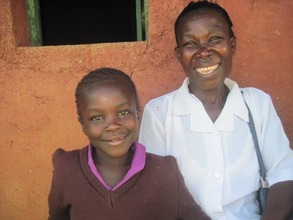 Community member and her daughter