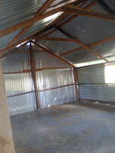 Inside of new classroom building