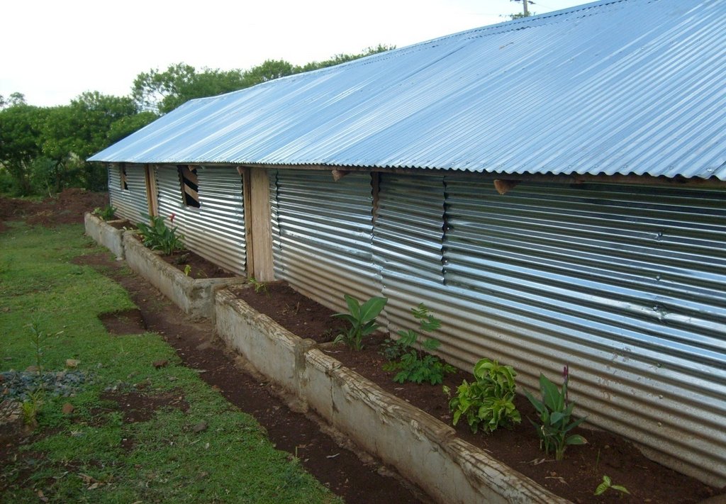 Outside of new classroom building